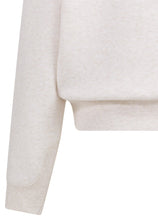 Load image into Gallery viewer, YAYA - Sweater mit Iconic Aufschrift in kit beige dessin
