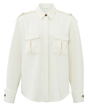 Load image into Gallery viewer, YAYA - feminine cargo blouse Ivory White
