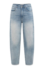 Lade das Bild in den Galerie-Viewer, YAYA - Jeans mit hohem Bund, lockerer Passform in Blue Denim
