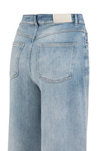 Lade das Bild in den Galerie-Viewer, YAYA - Jeans mit hohem Bund, lockerer Passform in Blue Denim
