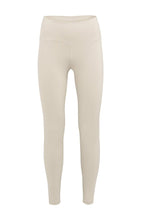 Lade das Bild in den Galerie-Viewer, YAYA- Basic Leggings mit hohen Bund in Oxford Tan Brown
