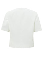 Load image into Gallery viewer, YAYA - Kurz geschnittener Blazer Blanc de Blanc White
