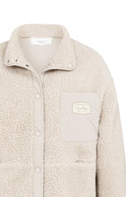 Lade das Bild in den Galerie-Viewer, YAYA - Teddy Wendejacke mit Tasche in Heather Grey
