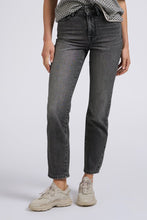 Lade das Bild in den Galerie-Viewer, YAYA - Jeans High Waist Dark Grey Denim
