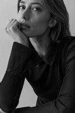 Lade das Bild in den Galerie-Viewer, YAYA - Mesh-Top mit abnehmbaren Kragen in Fudge Purple
