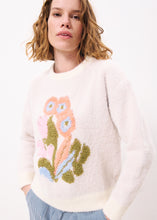 Load image into Gallery viewer, FRNCH Paris - Sweater Dorine Cream Flower
