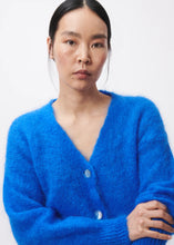 Load image into Gallery viewer, FRNCH Paris - Mohair Cardigan Electric Blue
