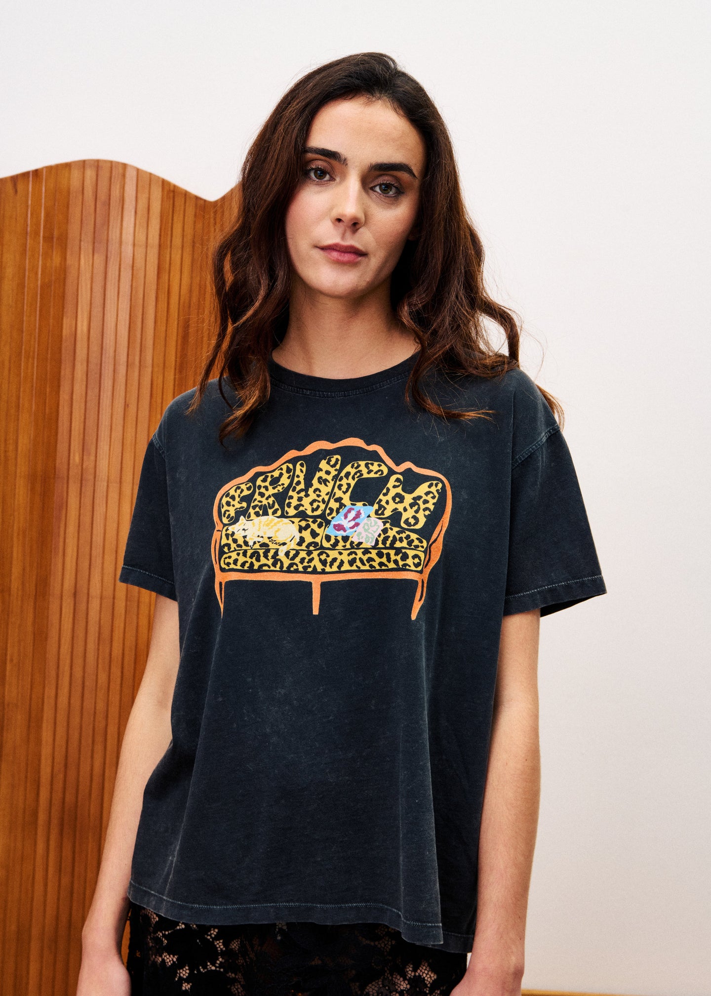 FRNCH - Shirt Stevia Anthrazit