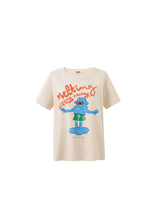 Lade das Bild in den Galerie-Viewer, FRNCH - T-Shirt Elodea in Creme
