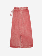 Load image into Gallery viewer, BOBO Choses - Jeansrock Wrapped Red
