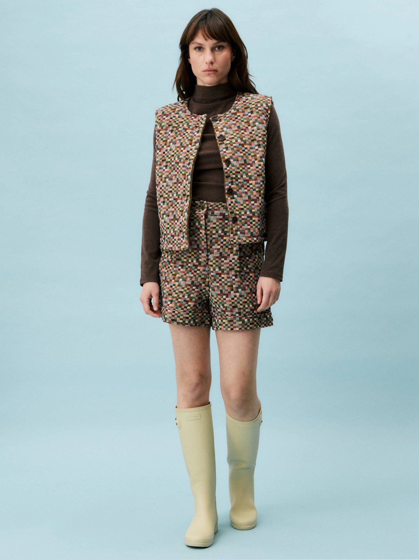 FRNCH - Shorts Arcia in Multicolor