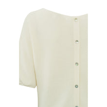 Load image into Gallery viewer, YAYA - Sweater with button details Ivory White
