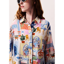 Load image into Gallery viewer, FRNCH - Bluse Topaze in Bord De Leau
