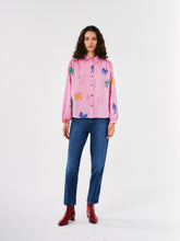 Load image into Gallery viewer, BOBO CHOSES - Wonder Horse print gathered shirt
