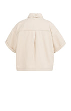 Lade das Bild in den Galerie-Viewer, YAYA - Denimjacke mit kurzen Ärmel in Desert Beige
