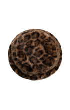 Load image into Gallery viewer, YAYA - Fischerhut aus Fellimitat mit Leopardenmuster in Cocoa Brown Dessin
