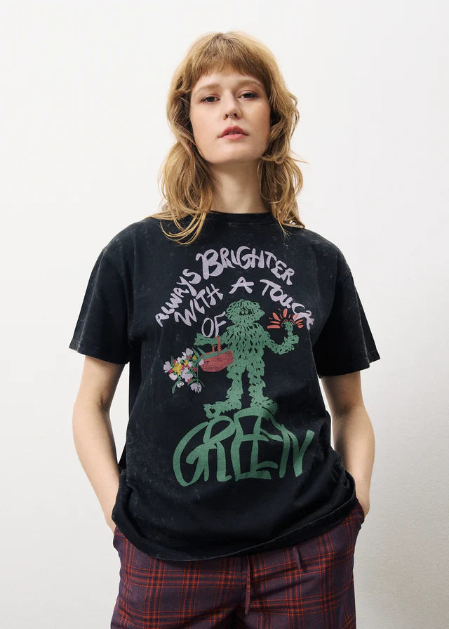 FRNCH PARIS - Shirt Mai Black Green