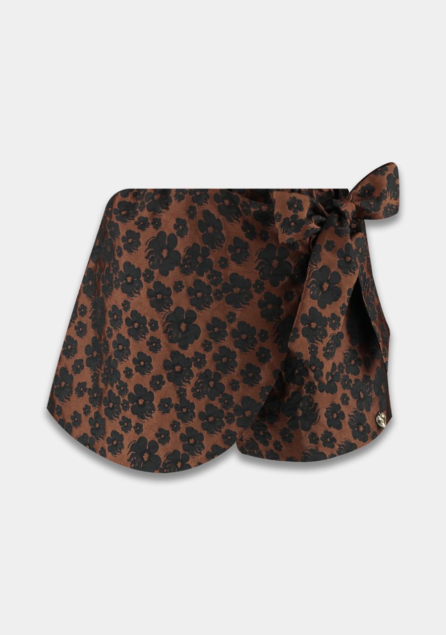 Harper & Yve - Shorts Emilia Leopard Chocolate Black