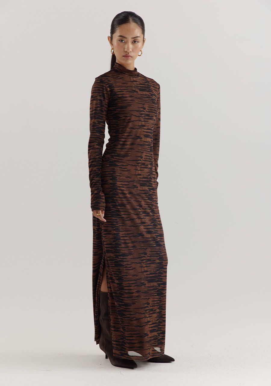 Harper & Yve  - Kleid Jessie in Trashy Tiger warm