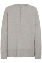 Lade das Bild in den Galerie-Viewer, ICHI - Feinstrick Pullover Ballia Grey Melange

