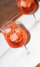 Load image into Gallery viewer, Wine glass / Aperol glass - They see me aperollin
