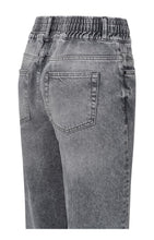 Lade das Bild in den Galerie-Viewer, YAYA - Jeans mit hohem elastischem Bund Dark Grey Denim
