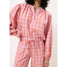 Load image into Gallery viewer, FRNCH Paris - Blouse Noura Rose Check
