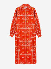 Load image into Gallery viewer, BOBO CHOSES - Abstract Cat Smile printed shirt dress
