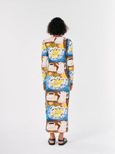 Load image into Gallery viewer, BOBO CHOSES - Abstract Tea Time printed bodycon dress
