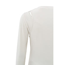 Lade das Bild in den Galerie-Viewer, YAYA - Langarm Shirt im Lagenlook Chalk White
