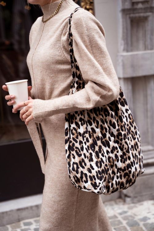 MY Jewellery - Tote Bag with Leopard Print