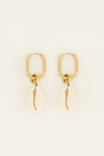 Load image into Gallery viewer, MY Jewellery - Oval earrings with shell 
