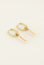 Load image into Gallery viewer, MY Jewellery - Oval earrings with shell 
