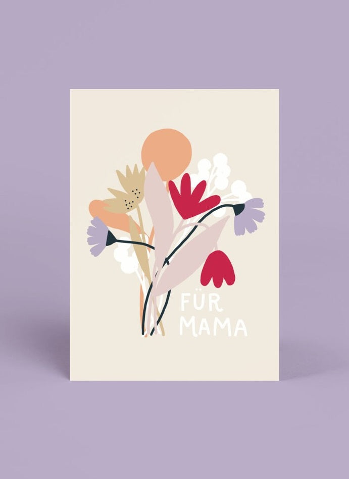 Jane Holtewert - Postkarte Für Mama