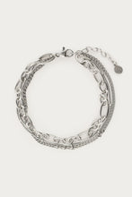 Lade das Bild in den Galerie-Viewer, MY Jewellery - dreischichtiges Armband in silber
