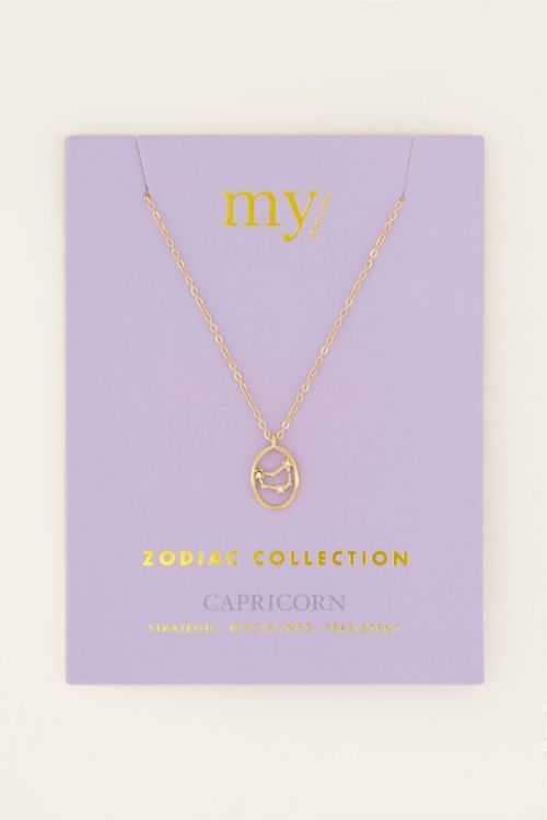 MY Jewellery - minimalist zodiac constellation necklace