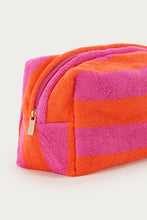 Lade das Bild in den Galerie-Viewer, MY Jewellery - Pink-orange gestreifter Kulturbeutel
