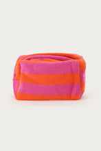 Lade das Bild in den Galerie-Viewer, MY Jewellery - Pink-orange gestreifter Kulturbeutel
