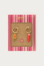 Lade das Bild in den Galerie-Viewer, MY Jewellery - Tropical Ohrringe mit Papaya und Papagei
