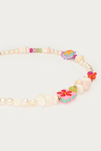 Lade das Bild in den Galerie-Viewer, MY Jewellery - Tropical Kette mit Süßwasserperlen, Muscheln und Blumen
