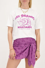 Load image into Gallery viewer, My Jewellery - Weißes T-Shirt &#39;&#39;Les grand boulevards&#39;&#39;

