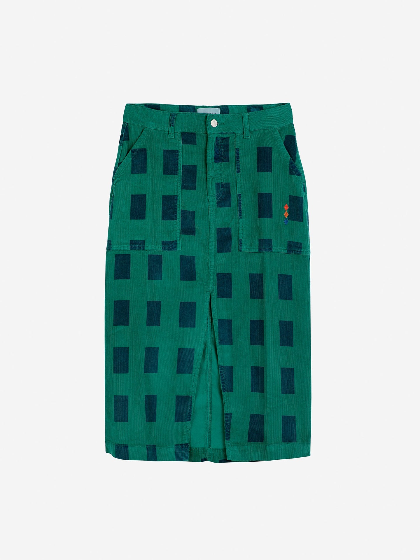 BOBO CHOSES - Checked corduroy pencil skirt Gr. M