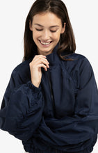 Lade das Bild in den Galerie-Viewer, YAYA - Oversize Jacke mit Plisseedetails in Navy Blue
