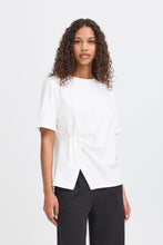 Lade das Bild in den Galerie-Viewer, ICHI - Shirt Sille in Cloud Dancer White
