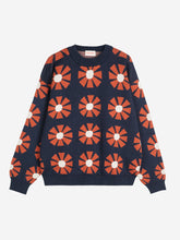 Lade das Bild in den Galerie-Viewer, BOBO Choses - releaxed Sweater Jaquard Flower
