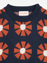 Lade das Bild in den Galerie-Viewer, BOBO Choses - releaxed Sweater Jaquard Flower
