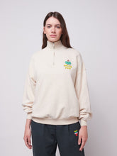 Lade das Bild in den Galerie-Viewer, BOBO Choses - Logo zipper relaxed sweatshirt
