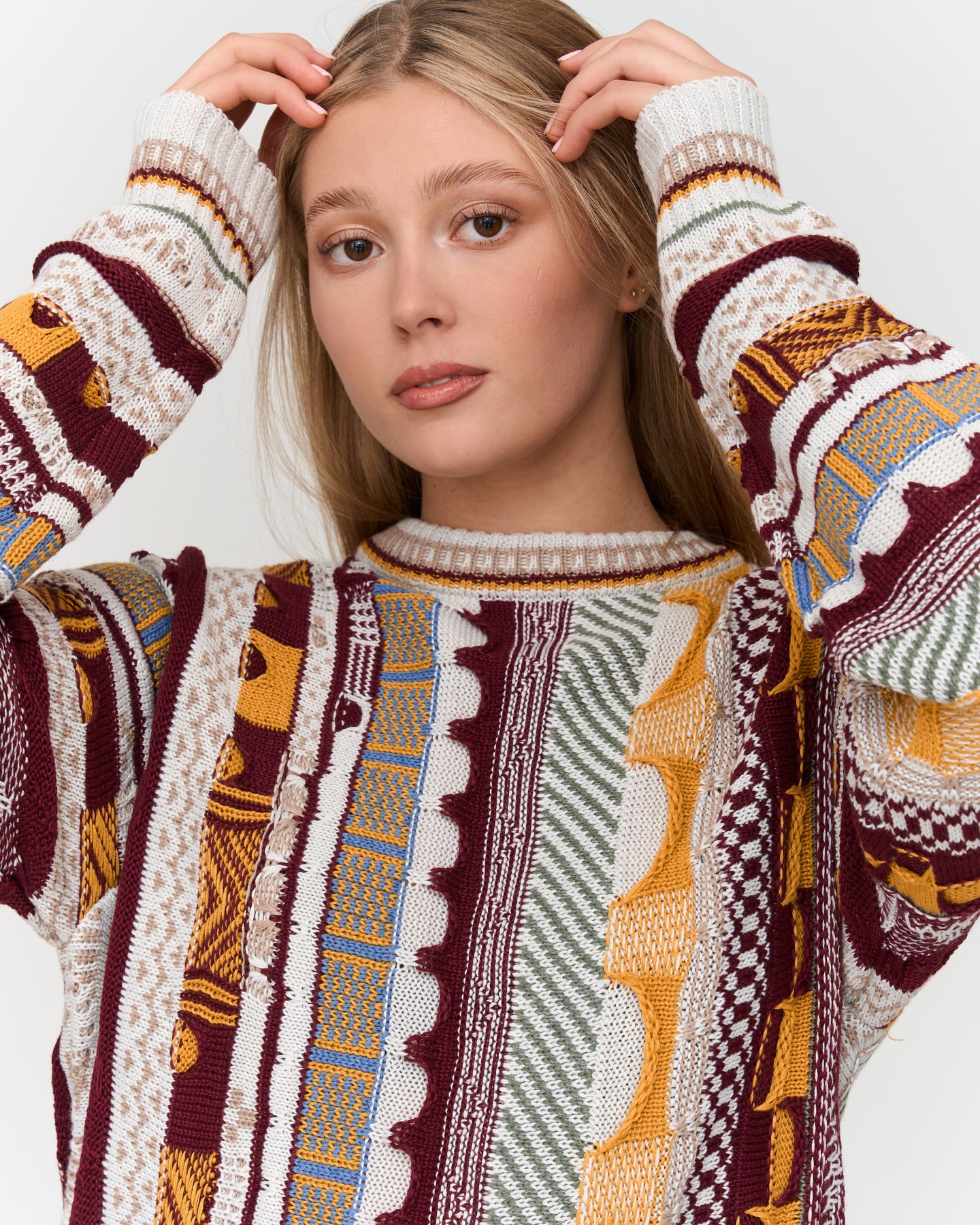 24colors - Strickpullover multicolor