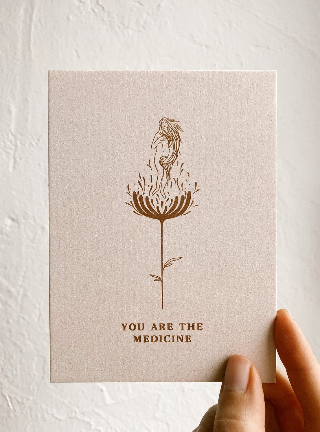 Postkarte - YOU ARE THE MEDICINE