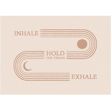 Lade das Bild in den Galerie-Viewer, Postkarte - Inhale Exhale
